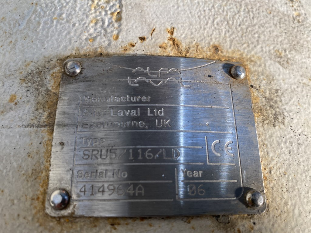 Alfa Laval SRU5/116/LD